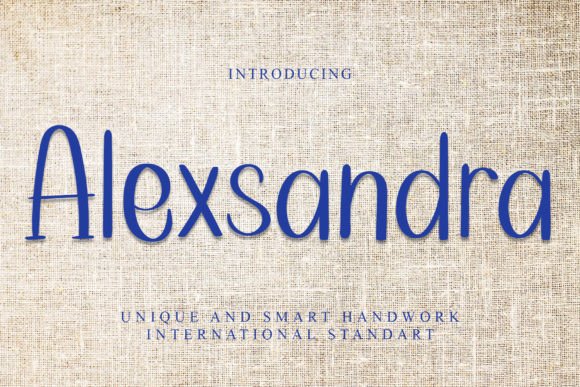 Alexsandra: A Script Font Every Maker Should Have
