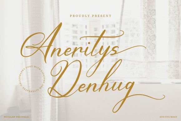 Aneritys Denhug: A Font Designed for Makers