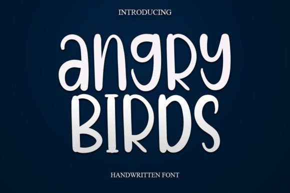 Angry Birds Font: A Contemporary Typographic Voice for Editorial Design