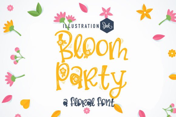 Craft Your Signature Style with Bloom Party, a Florally Elegant Font