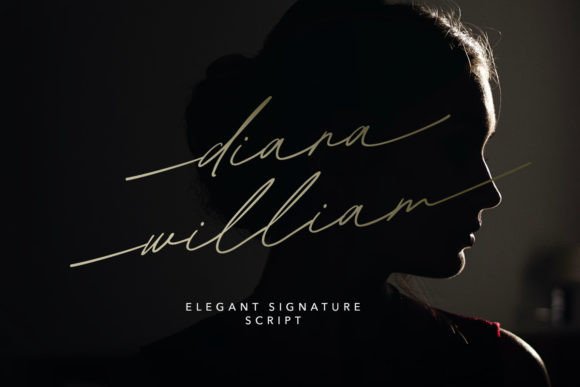 Diana William: A Font That Makes Your Brand Feel Handwritten