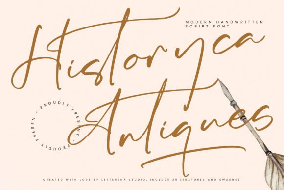 Historyca Antiques: A Font for Elevating Digital Brand Stories