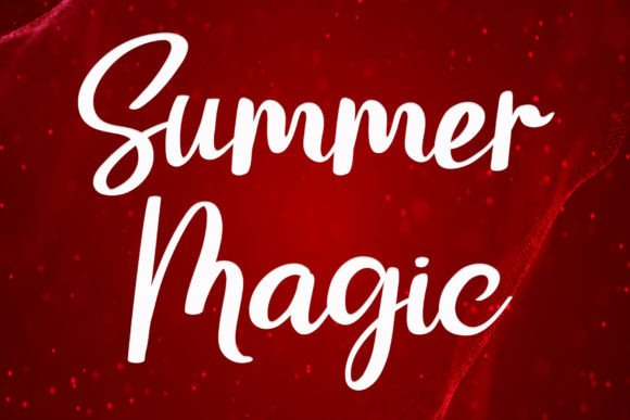 How Summer Magic Font Creates a Cohesive Brand Identity
