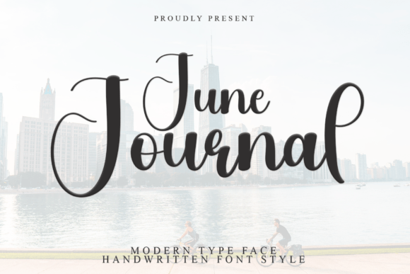 June Journal: A Fresh Handwritten Font for Modern Branding