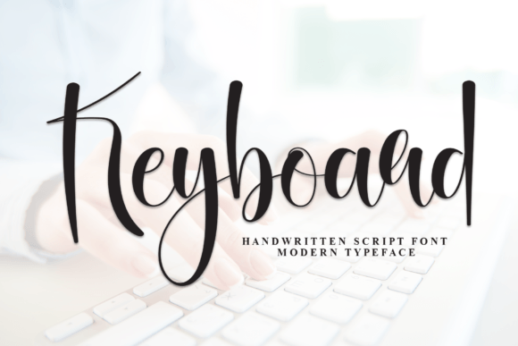 Keyboard: An Elegant Script Font for Timeless Branding