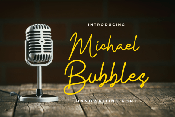 Michael Bubbles: A Font for Calm and Elegant Editorial Design