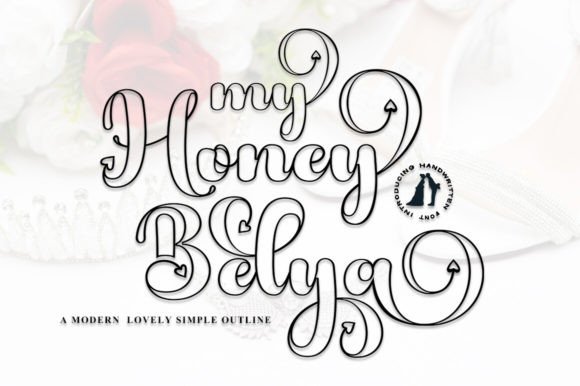 My Honey Belya: A Script Font for Crafters and Creators