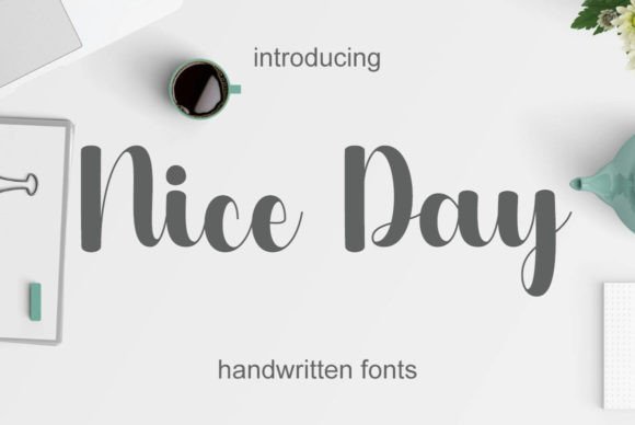 Nice Day: A Font for Crafters Who Value Beauty and Function