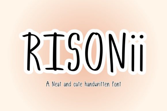 Risonii: A Handwriting Font That Connects Brands