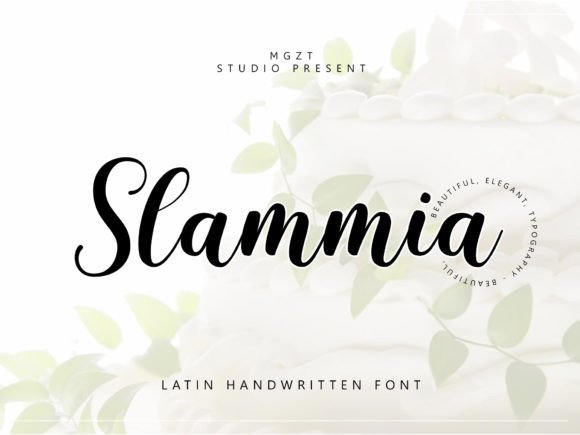 Slammia: A Designer's Favorite Font for Romantic Campaigns