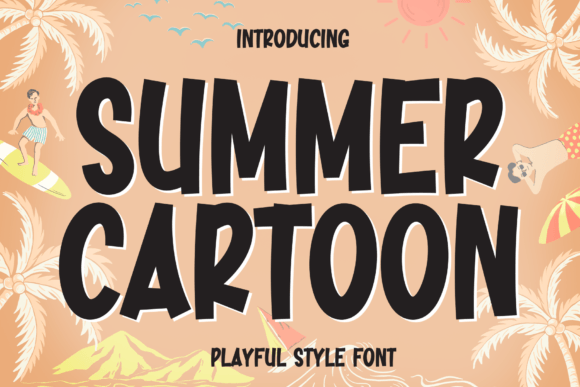 Summer Cartoon: Your Handwritten Font for Memorable Marketing