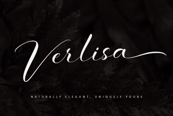 Verlisa: A Handwritten Font That Elevates Your Brand