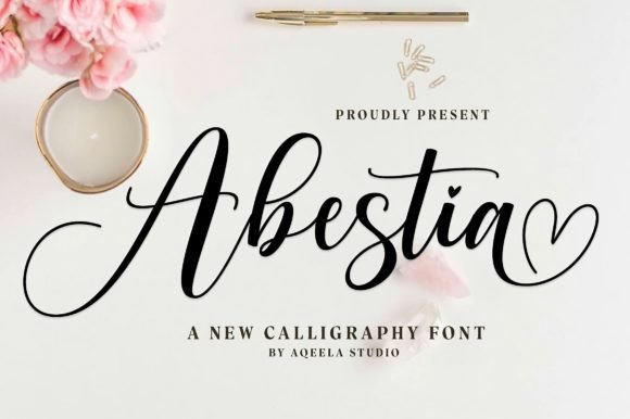 Why Abestia Became My Go-To Romantic Script Font