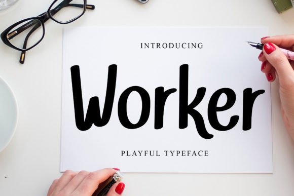 Worker: A Refined Font for Editorial Presence